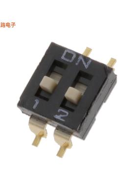 DM02 -原装[SWITCH SLIDE DIP SPST 0.025A 24VSPST
