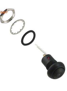 RP8200B2M1CEBLKBLKWHT -[全新SWITCH PUSH SPST 0.1A 24V]