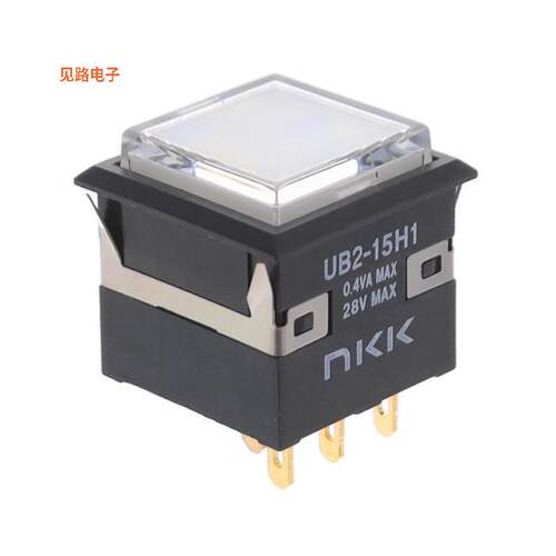 UB215KKG015C-3JB -[全新SWITCH PUSH SPDT 0.4VA 28V]