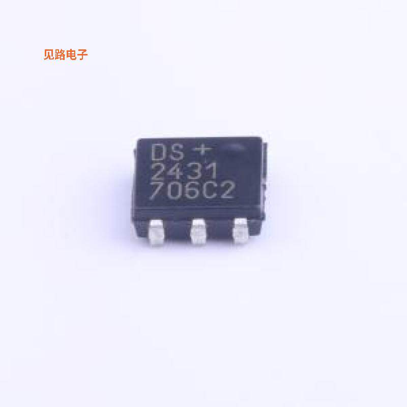 DS2431P+T&R -[原装EEPROMTSOC-6 - 实物图