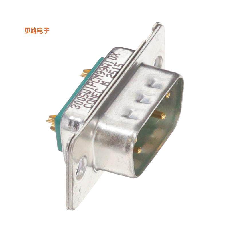 3005W1PCM99A10X -[全新CONN D-SUB PLUG 5POS SOLDER CUP]