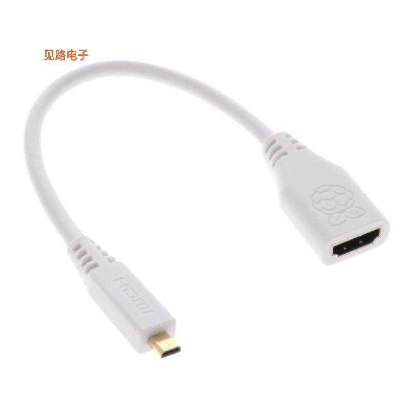 SC0224 -[全新WHITE MICROHDMI TO STANDARD ADAP]