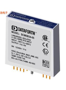SCM5B34-05 -[全新LINEARIZED 2-/3-WIRE RTD INPUT]