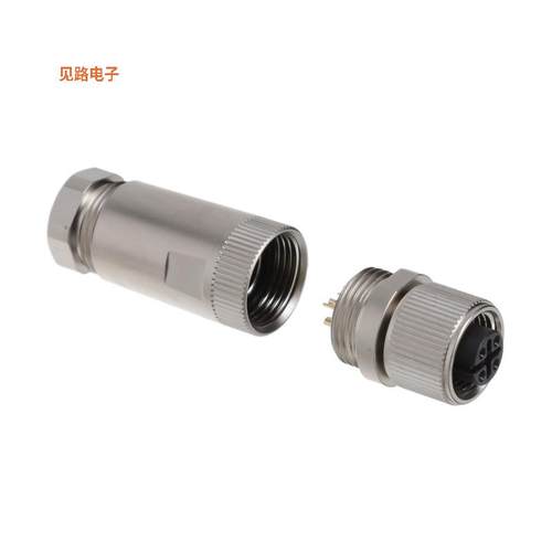 216A-04FF0 -[全新M12 A-CODE PLUG FOR CABLE, 4PIN]