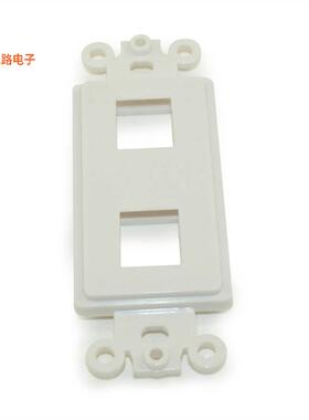 FE-DEC-2H-WH -[全新Wallplate: 2 Decora Keystone Wht]