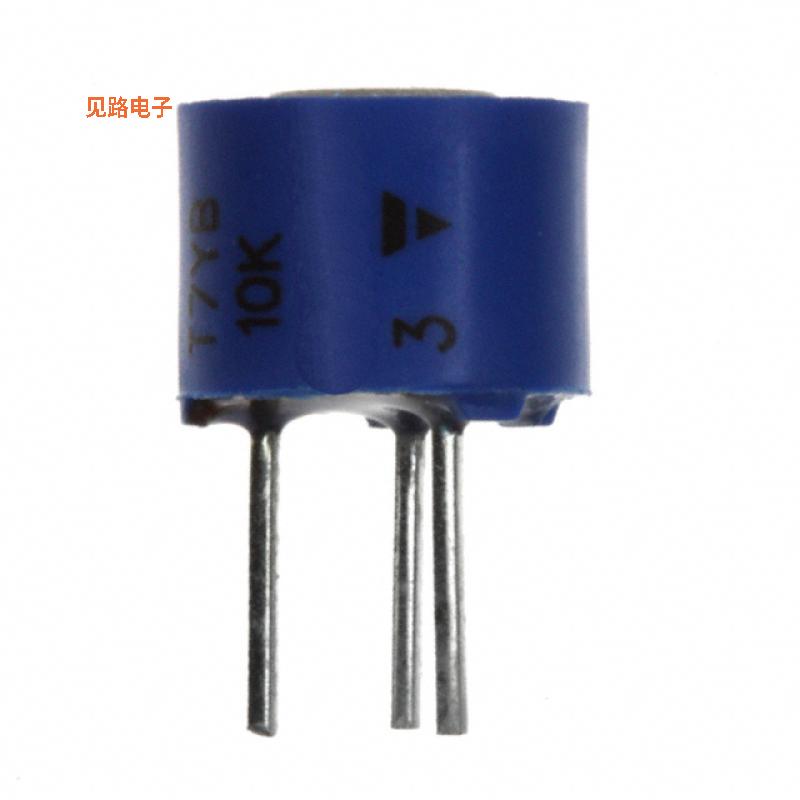 T7YB103MB40 -原装[TRIMMER 10K OHM 0.5W PC PIN TOP10 kOhms