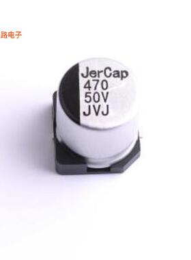 JVJ50V470M12x13 -[原装贴片型铝电解SMD,D12.5xL13.5mm
