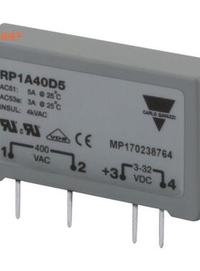 RP1A48D5 -原装[SSR RELAY SPST-NO 5A 20-530V通孔