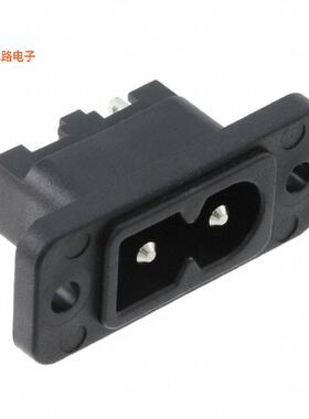 6160.0143 -原装[PWR ENT RCPT IEC320-C8 PNL SLDRIEC 320-C8