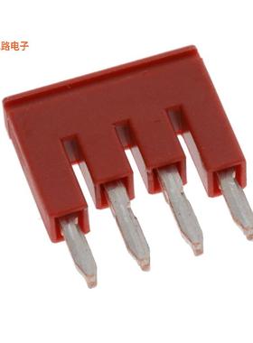 27124.9 -原装[CROSS CONNECTIONSRED 4 POLE接线板 － 交叉连接