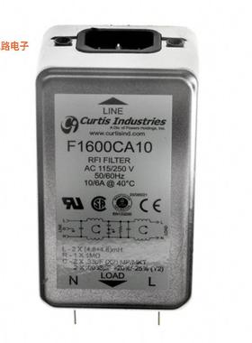 F1600CA10 -原装[PWR ENT RCPT IEC320-C14 PANEL QCIEC 320-C14