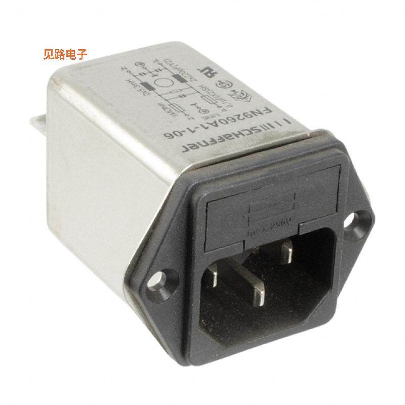 FN9260A1-1-06 -[全新PWR ENT MOD RCPT IEC320-C14 PNL]