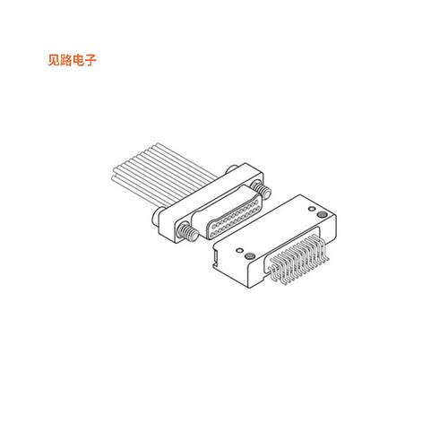 NK-2D2-037-225-TH00 -[全新CONN D-TYPE RCPT 37POS SMD SLDR]