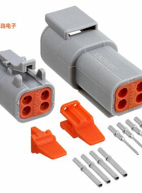 ATM4PS-CKIT -原装[CONN PLUG&RCPT 4P CRIMP 16-22