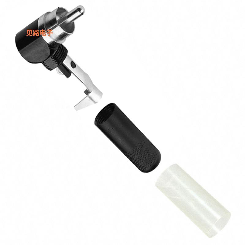 3502RABAU -[全新CONN RCA PLUG MONO R/A 2COND 3PC]