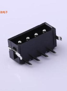 M5082RK-B-04P -[包铁壳弯插,P=5.08mm线对板针座