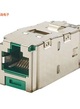 CJS688TGGRY -原装[MINI-COM MODULE, CAT 6, SHIELDED插孔