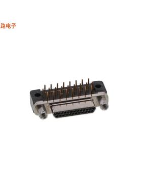 MDLM-25PCBRP-F222 -[全新CONN MICRO-D PLUG 25POS R/A SLDR]