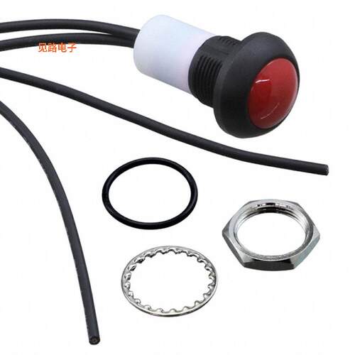 PB6B2RS3M1CAL00S500 -[全新SWITCH PUSH SPST-NO 125MA 125V]