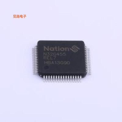 N32G455REL7 -[原装单片机(MCU/MPU/SOC)LQFP-64(10x10)