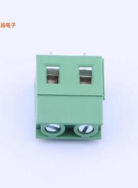 JL129-76202G01 -[一字螺丝插件,P=7.62mm螺钉式接线