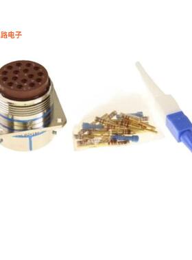 D38999/26WD19SN -[全新CONN PLUG FMALE 19POS GOLD CRIMP]