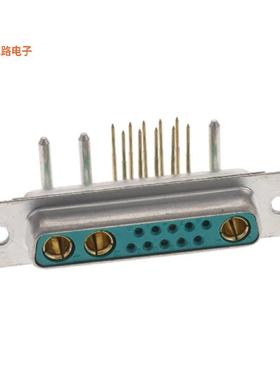 DB13W3S500A30LF -[全新CONN D-SUB RCPT 13POS R/A SOLDER]