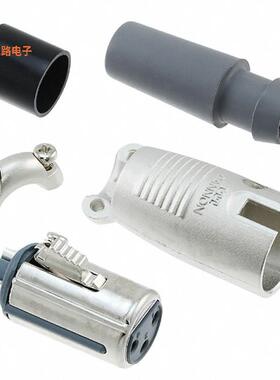 XLR311C -原装[CONN PLUG FMALE XLR 3P SOLDER插头，母插口
