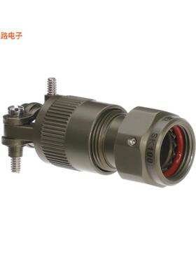 BEL1SSK10022CW -[全新CONN BACKSHELL W/CLMP SZ10 OLIVE]