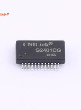 G2401CG T -[原装网口变压器SMD-24P,15.1x7.1mm