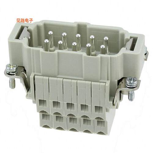 09330102672 -原装[INSERT MALE 10POS+1GND PUSH IN插件