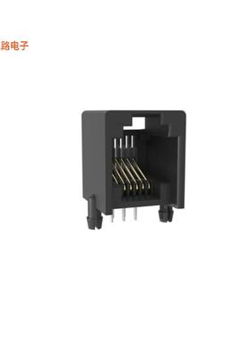 RJE291660014G -原装[SINGLE PORT, 6P6C, R/A, UNSHIELD插孔