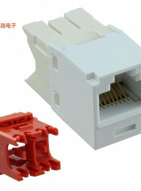 CJ5E88TGWH -原装[CATEGORY 5E, RJ45, 8-POSITION, 8插孔