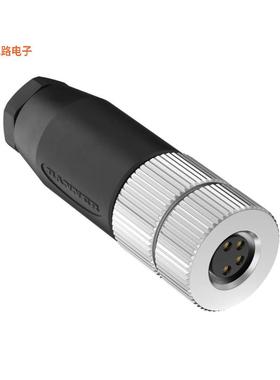 BFW-M8F4-4X -原装[FIELD WIREABLE CONNECTOR, M8插头，母插口