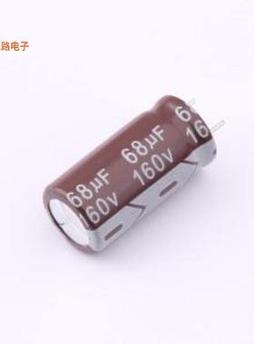 DHG160M686H200S1AA -[原装直插铝电解插件,D10xL20mm