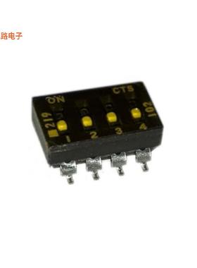 219-4LPSTF -原装[SWITCH SLIDE DIP SPST 0.1A 20VSPST