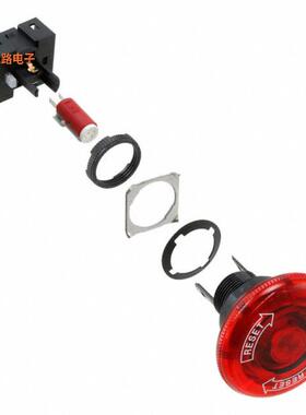 A165E-LM-24D-01 -[全新SWITCH ESTOP TWIST RESET 5A 125V]