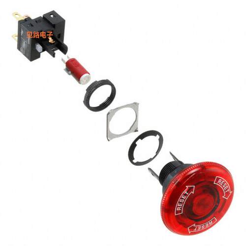 A165E-LM-24D-01 -[全新SWITCH ESTOP TWIST RESET 5A 125V]