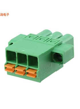 1732975 -原装[TERM BLOCK PLUG 3POS 5MM插头，母插口