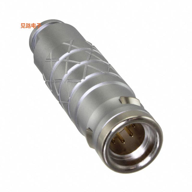 FLKD-08FGMS-GCP-215 -[全新CONN PLUG MALE 8P GOLD SLDR CUP]