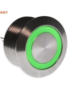 PVT4FW4SS331 -原装[SWITCH PB SPST .05A 24V前面板安装