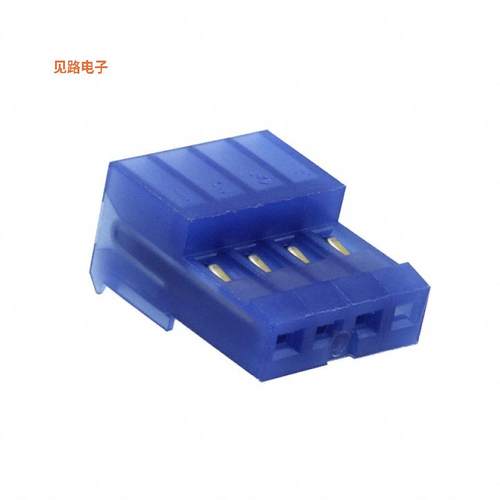 641239-4 -原装[CONN RCPT 4POS IDC 26AWG GOLD插座