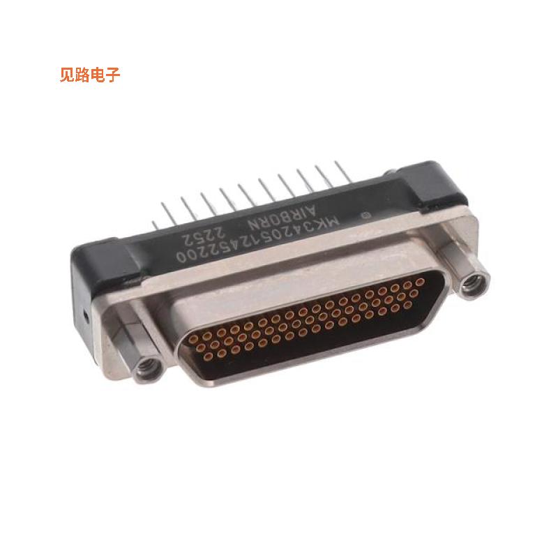 MK-342-051-245-2200 -[全新CONN MICRO-D RCPT 51P VERT SLDR]