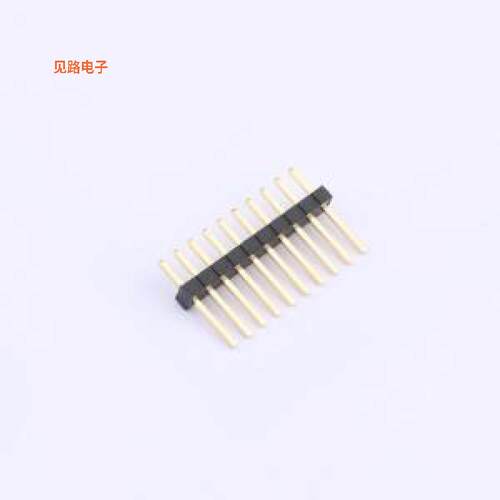 X1311WV-10J-C40D24 -[(X1311)1.27单排单塑插件,P=1.27mm排针