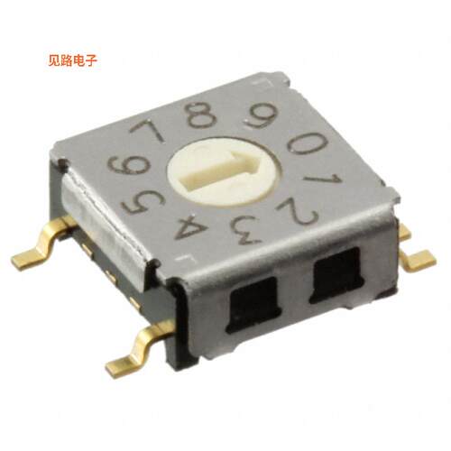 A6KS-104RF -[全新SWITCH ROTARY DIP BCD 0.025A 24V]