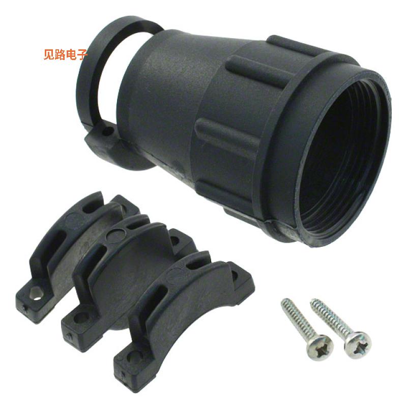 TR20ASR1N -原装[CONN BACKSHELL W/CLMP SZ20 BLACK底壳，电缆夹