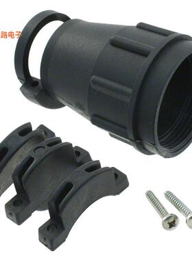 TR20ASR1N -原装[CONN BACKSHELL W/CLMP SZ20 BLACK底壳，电缆夹