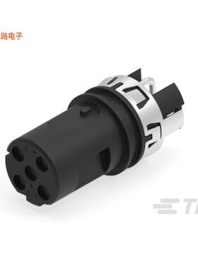 225284-E -原装[4-PIN, D-CODING, THR插件，母插口