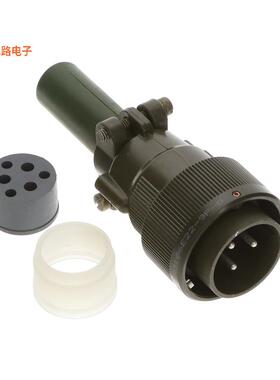 CA3106E22-9P-B -原装[CONN PLUG W/PINS 3POS插头，公引脚