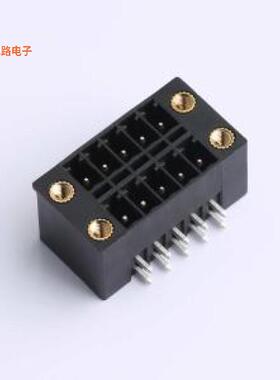 DB2ERHBM-3.5-2*5P-BK -[原装插拔式接线弯插,P=3.5mm